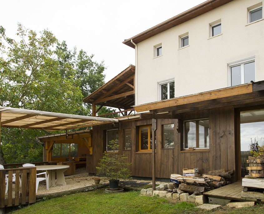Extension Mengelle Augnax architecte marie Pirot